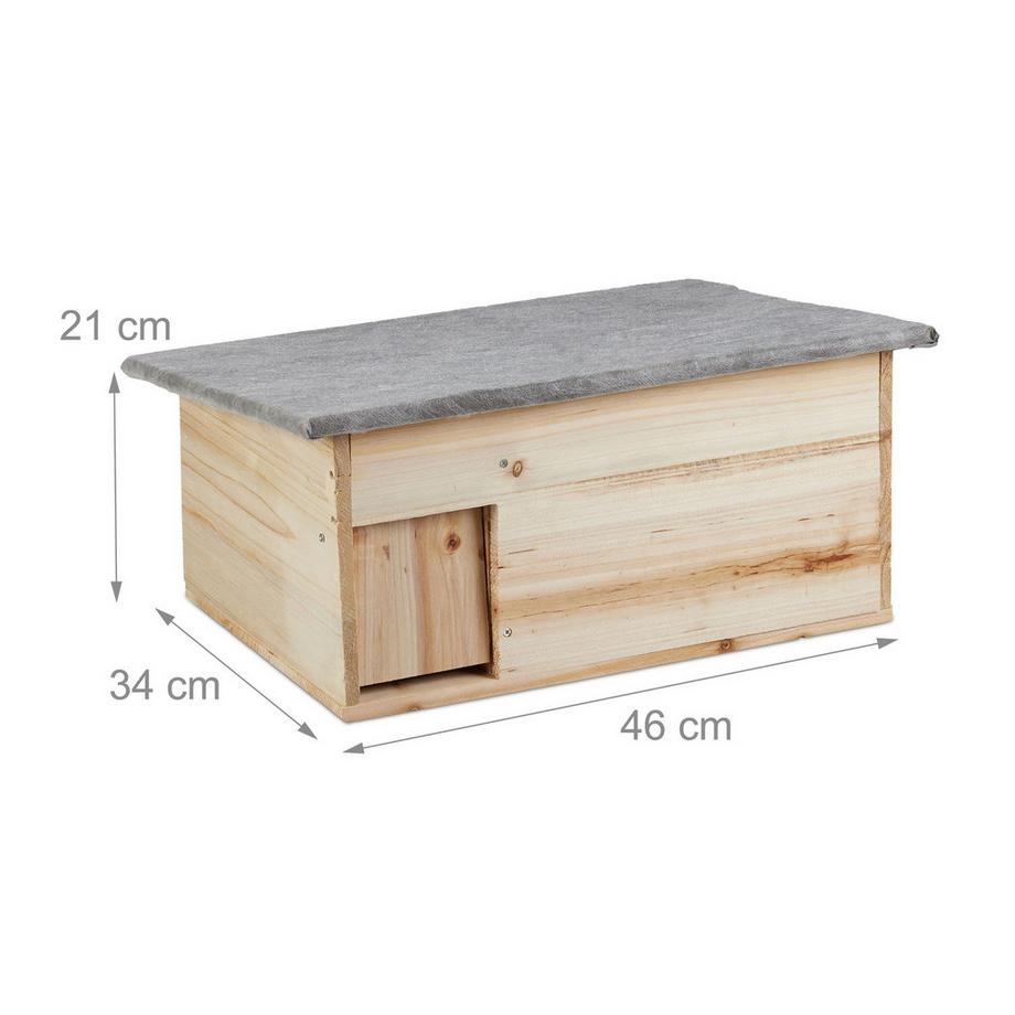 B2X  Winterfestes Igelhaus als Bausatz 