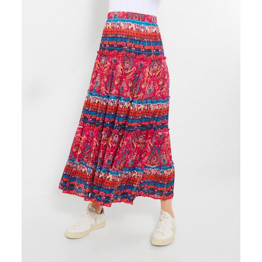 Joe Browns Jupe Longue Crinkle Style Bohème  