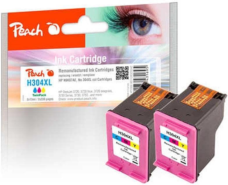 Peach  Tinte HP N9K07AE/No304XL TwinPack 2x13ml 2x color 