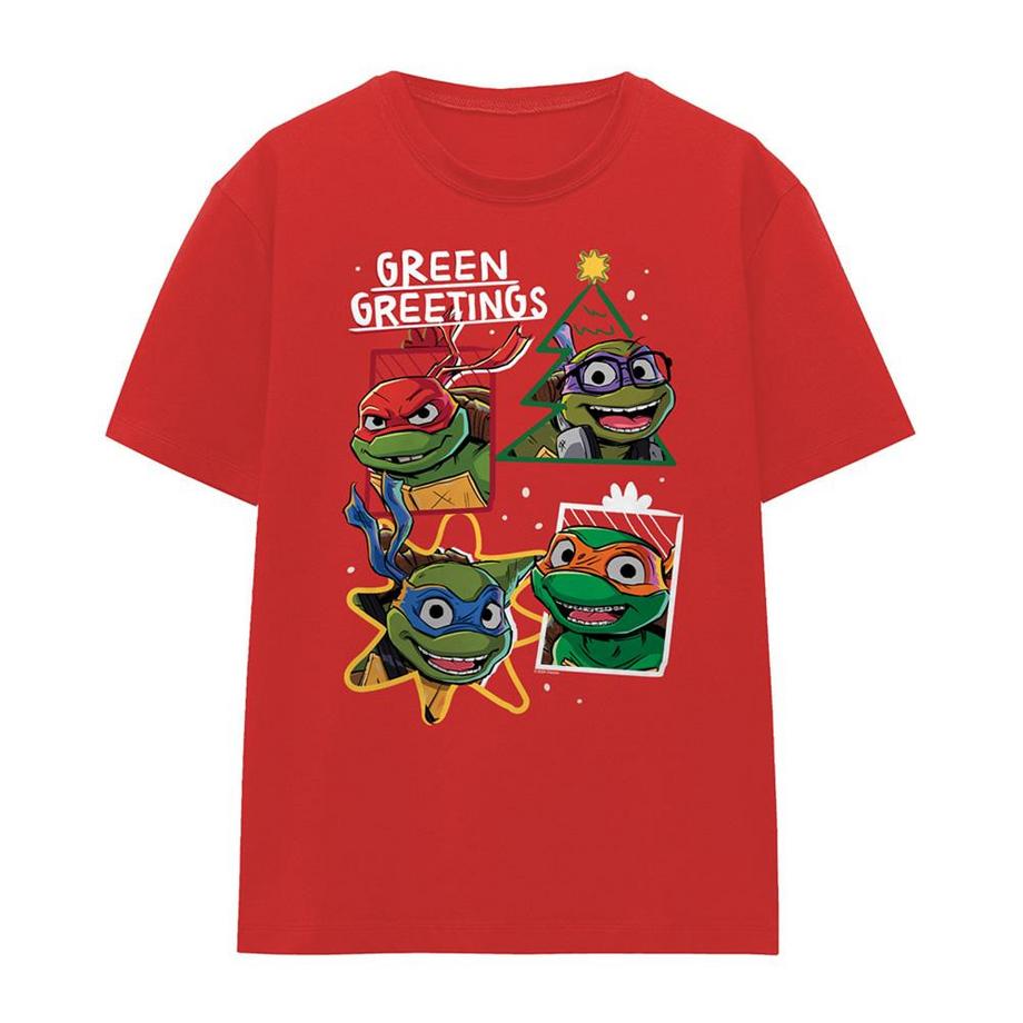 Green Greetings Maglietta Natale
