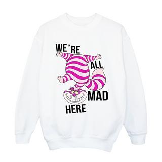 Disney  Alice In Wonderland All Mad Here Sweatshirt 