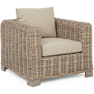 mutoni Fauteuil de jardin avec coussins Fortaleza  