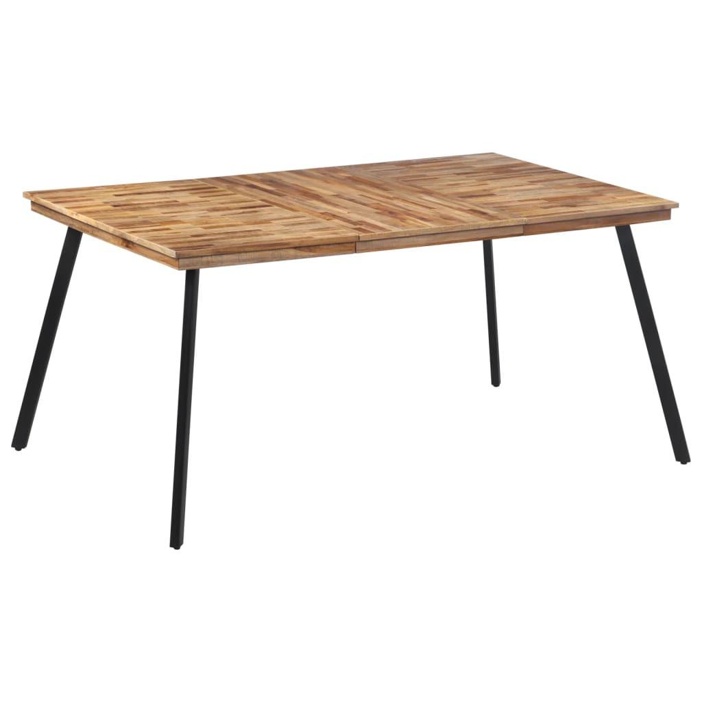 VidaXL Table à manger teck  