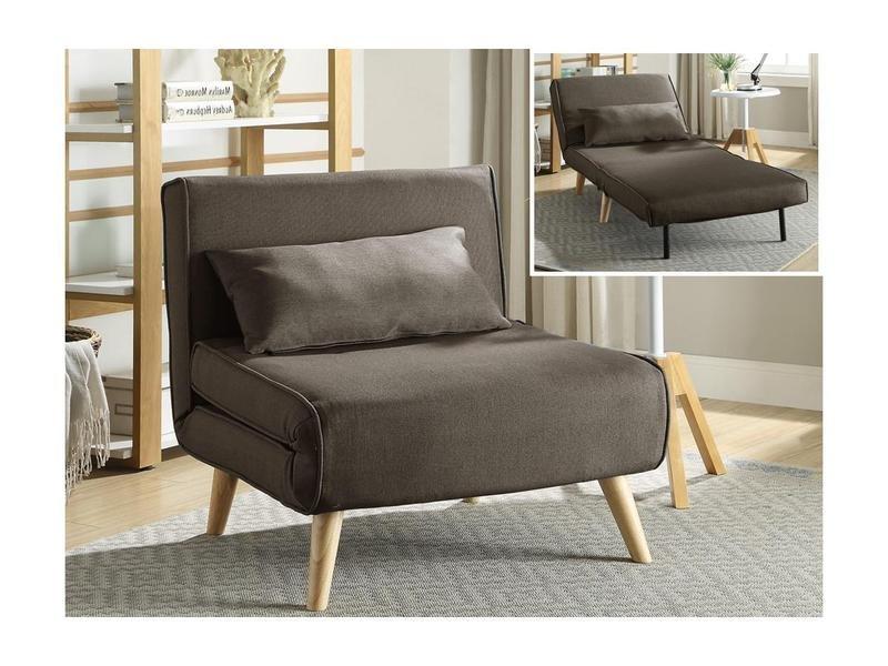 Vente-unique Fauteuil conible POSIO en tissu  