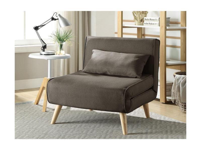 Vente-unique Fauteuil conible POSIO en tissu  