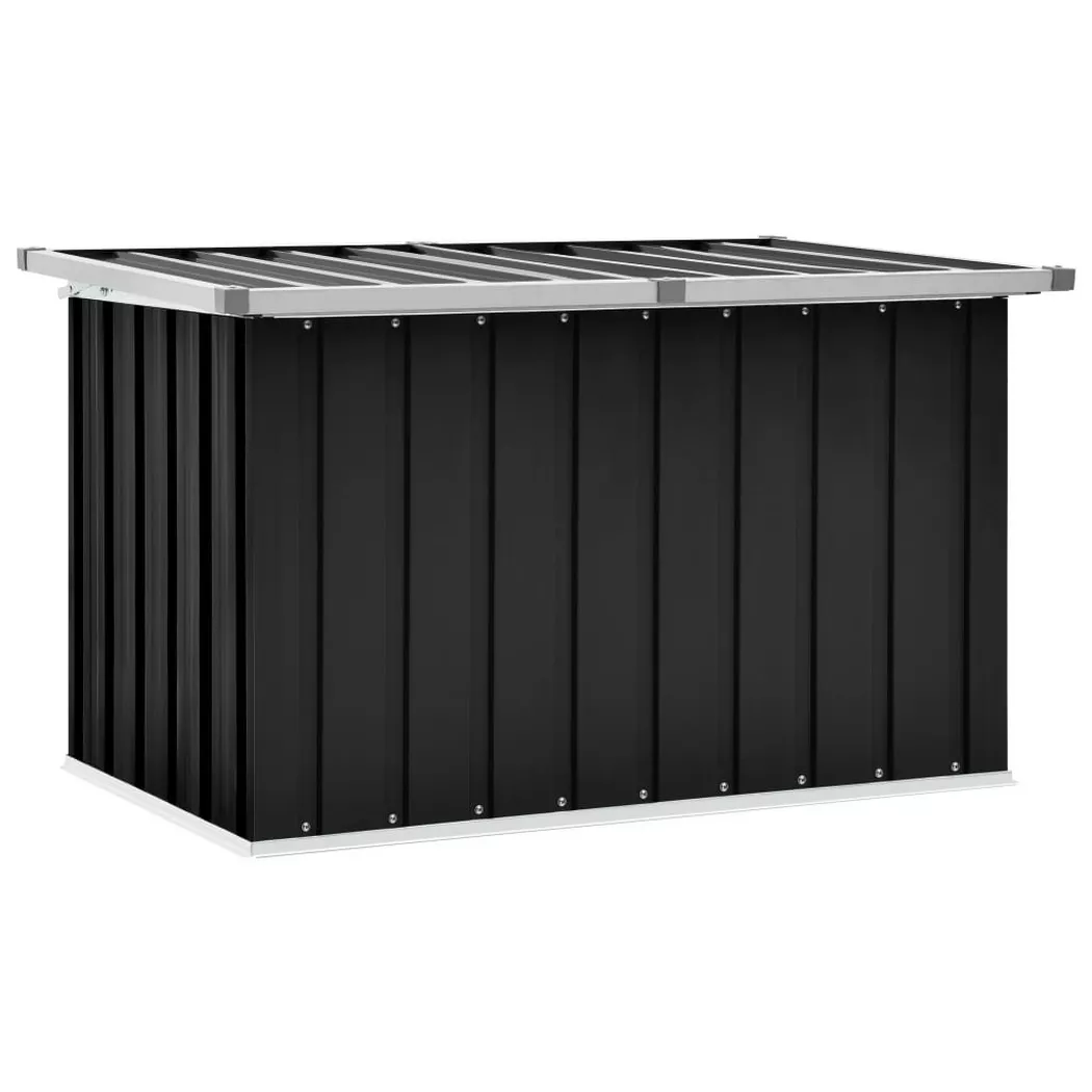 VidaXL - Aufbewahrungsbox stahl, One Size, Grau