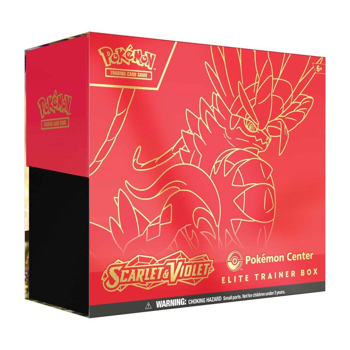 Pokémon  Center Elite Trainerbox Scarlet & Violet  (Koraidon) - EN 