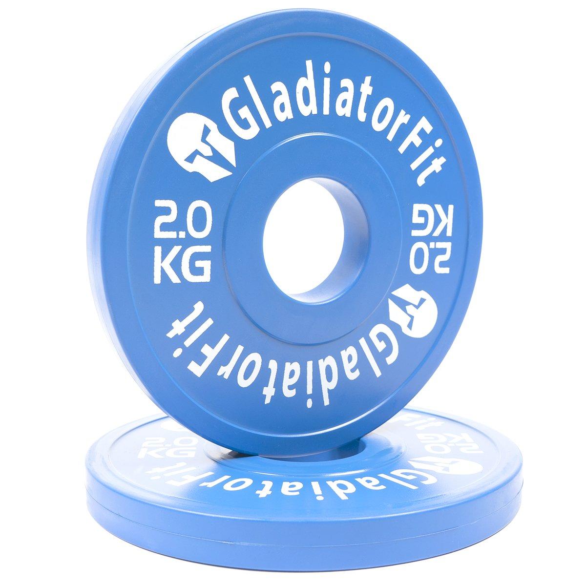 GladiatorFit  Gummi-Fraktionsscheiben "Fractional Plate" Ø 51mm (Satz von 2) 