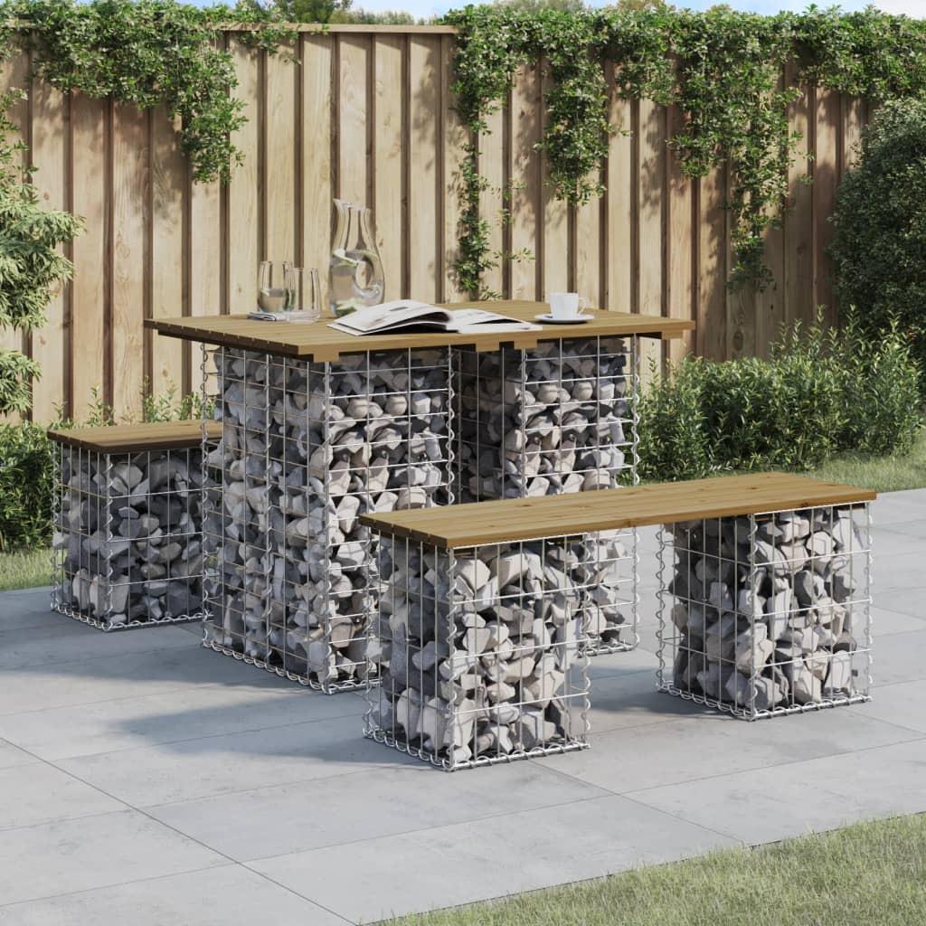 VidaXL Banc de jardin bois  