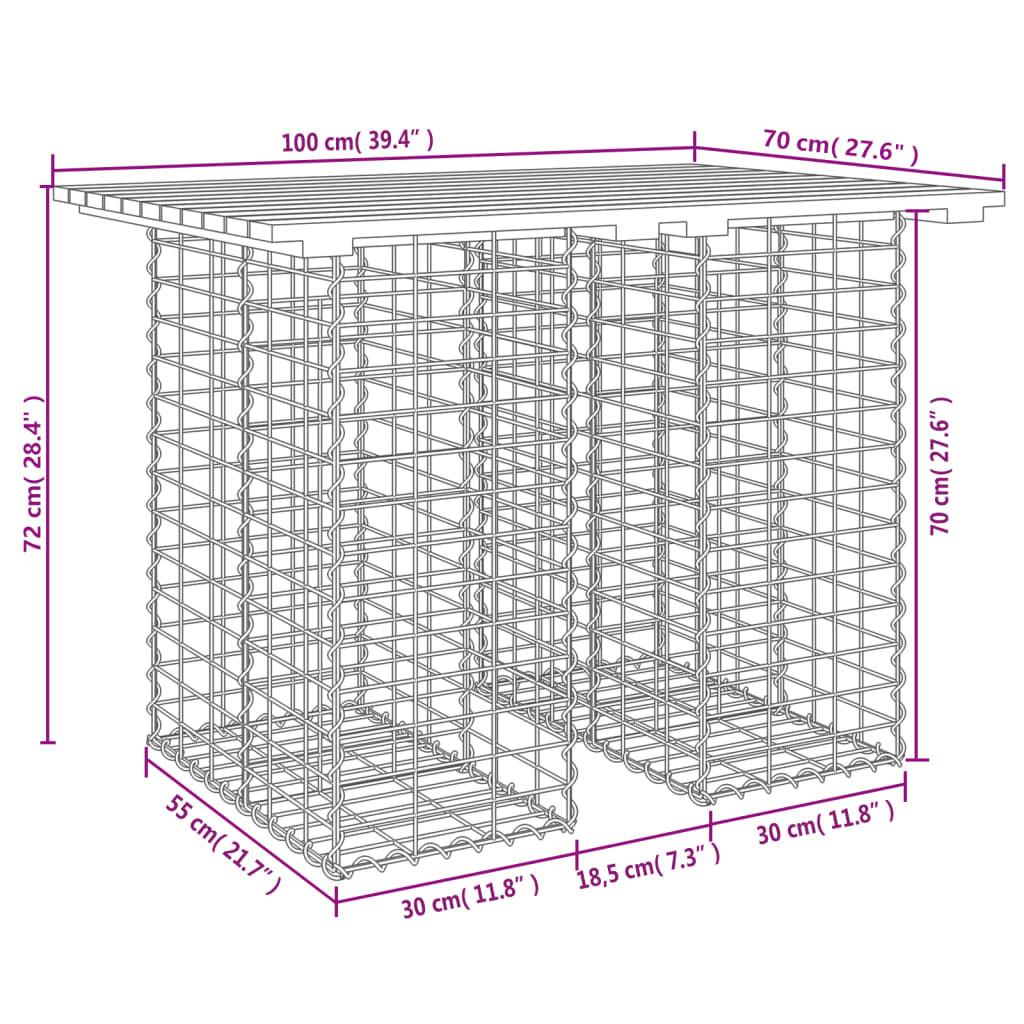 VidaXL Banc de jardin bois  