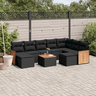 VidaXL Garten sofagarnitur poly-rattan  