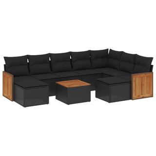 VidaXL Garten sofagarnitur poly-rattan  