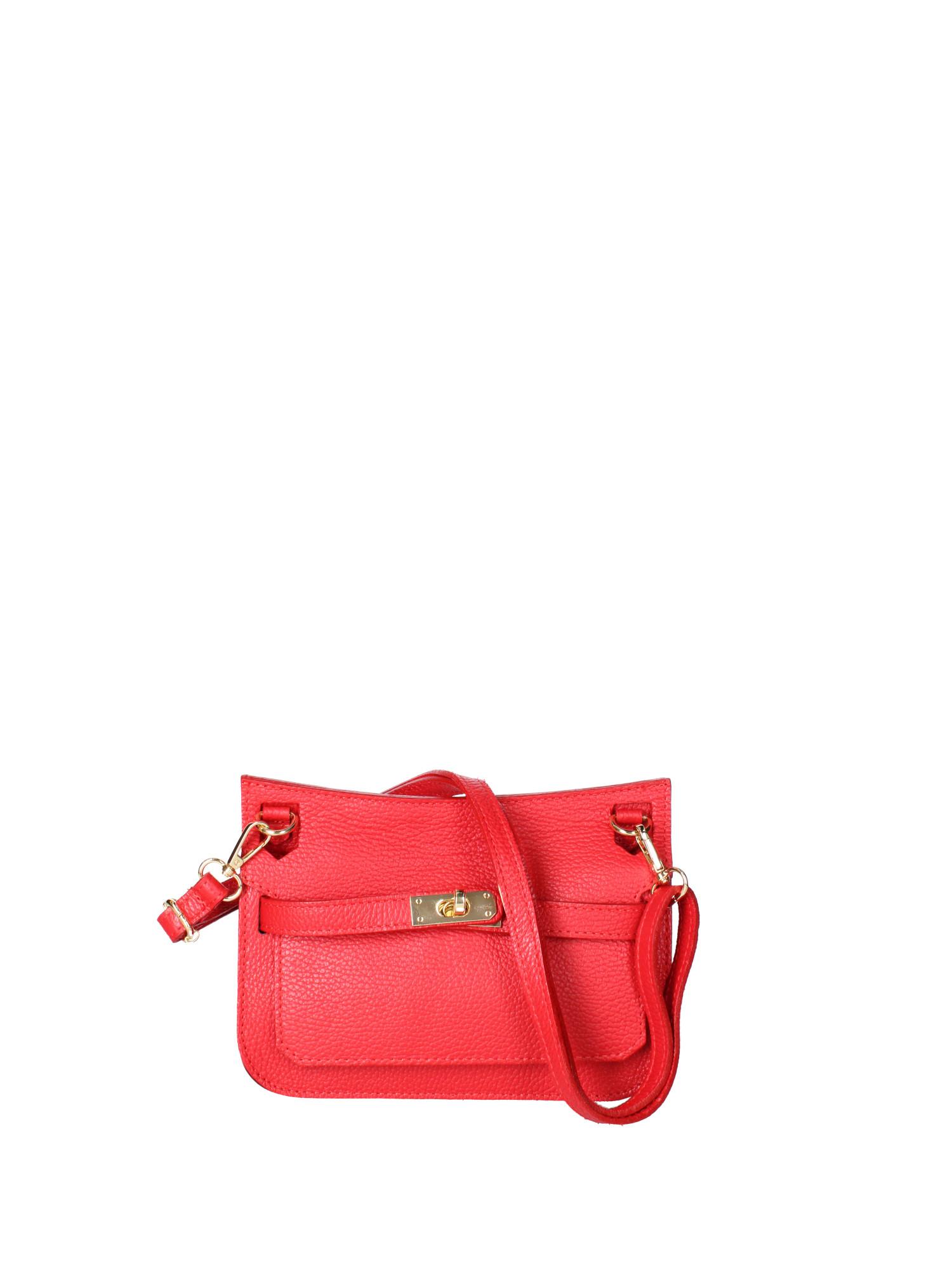 Viola Castellani Umhängetasche mit Drehverschluss  