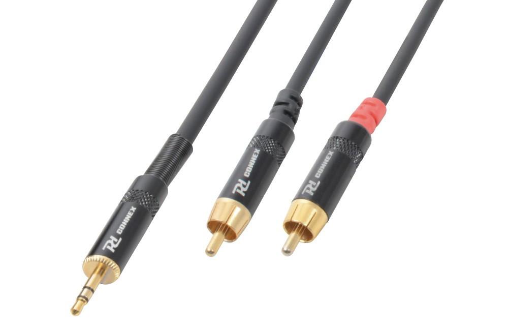 PD-Connex  PD-Connex 177039 câble audio 6 m 3,5mm RCA Noir 