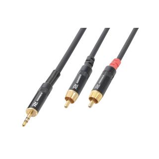 PD-Connex  PD-Connex 177039 Audio-Kabel 6 m 3.5mm RCA Schwarz 