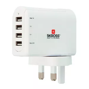 Skross 2.800102 Ladegerät für Mobilgeräte Weiß Indoor
