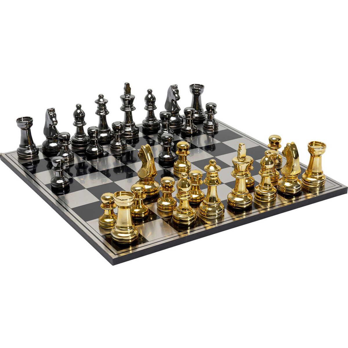 KARE Design Deko Objekt Chess 60x60cm  