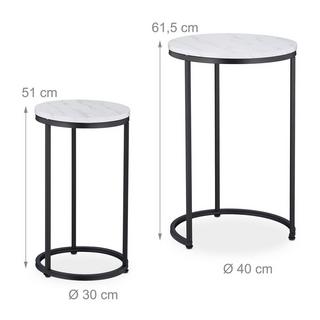 Northix Satztische 2er-Set  