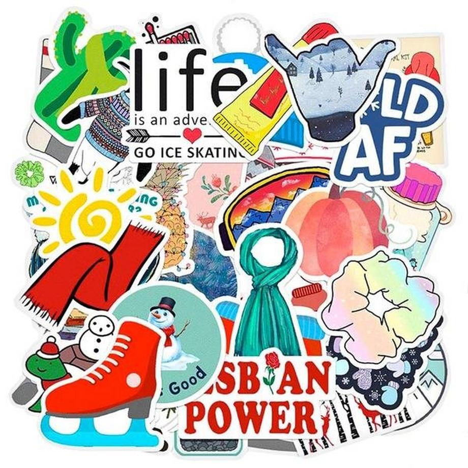 eStore 50x Autocollants et Décalcomanies - VSCO Hiver  