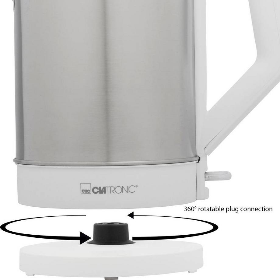 Clatronic Bouilloire en acier inoxydable WKS 3692  