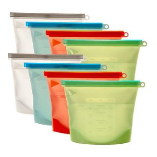 Intirilife 8x sacs alimentaires en silicone  
