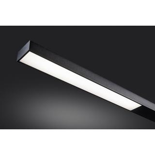 Hansa Lampadaire LED Beryll, noir  