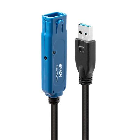 LINDY  43229 câble USB 15 m USB 3.2 Gen 1 (3.1 Gen 1) USB A Noir 