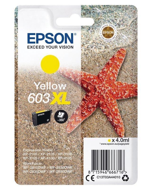 EPSON  EPSON Tintenpatrone 603XL yellow T03A44010 XP-2100 350 Seiten 