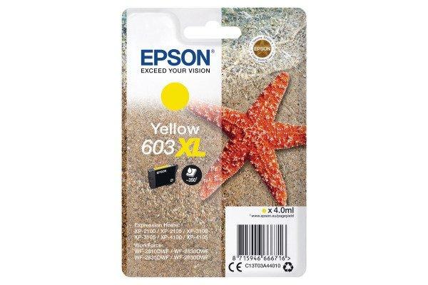 EPSON  EPSON Tintenpatrone 603XL yellow T03A44010 XP-2100 350 Seiten 