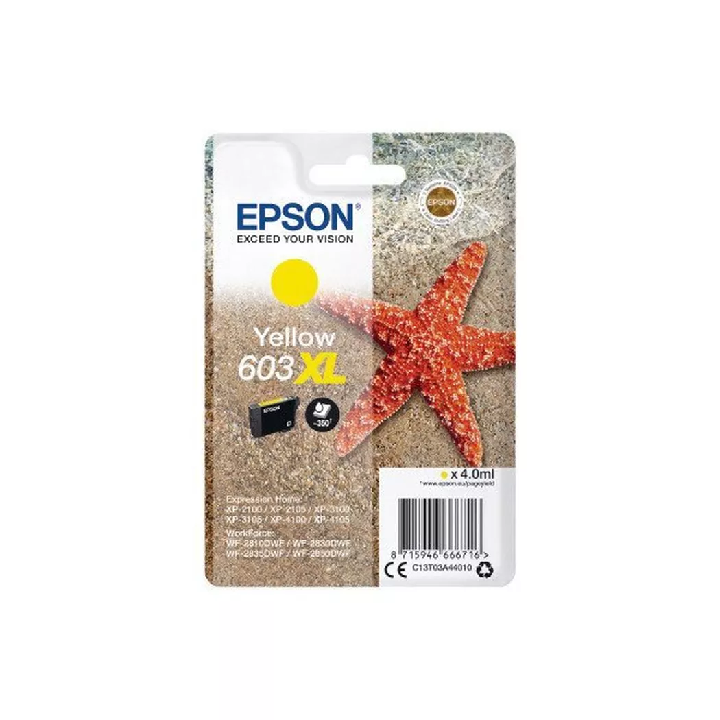 Epson – Tintenpatrone 603XL yellow T03A44010 XP-2100 350 Seiten, One Size