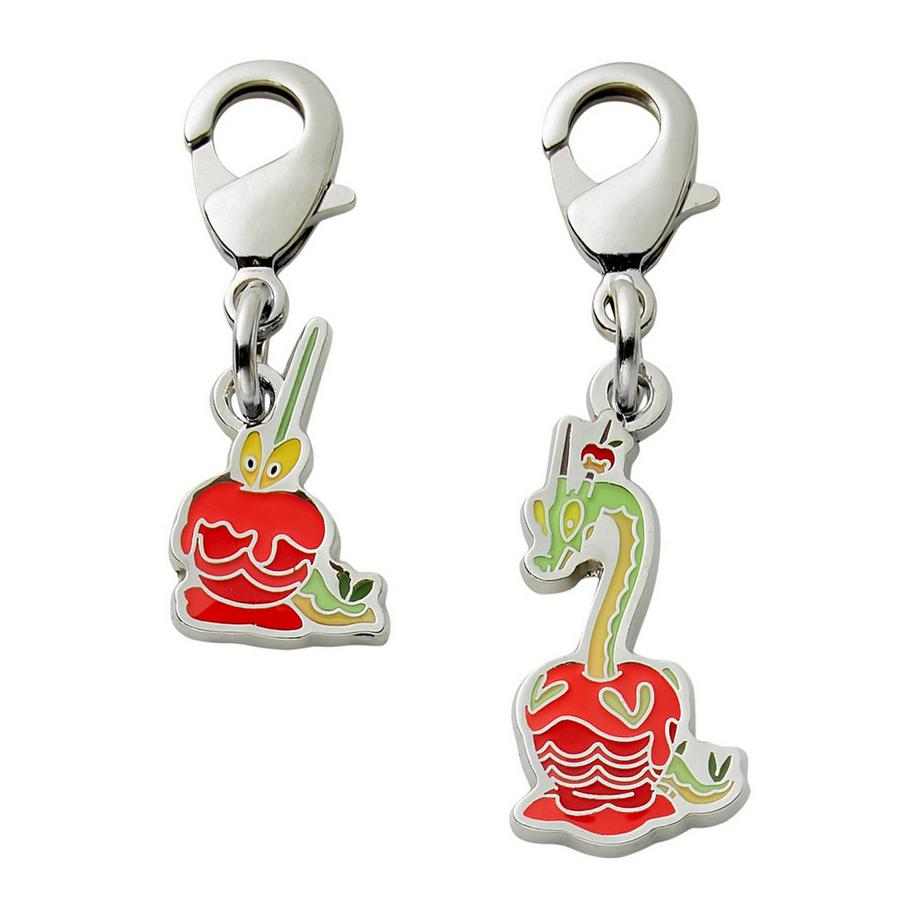 Pokémon  Pokemon Center - Dipplin, Hydrapple Schlüsselanhänger - 2 Stück 