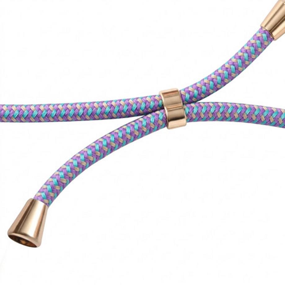 Avizar  Hülle mit Kordel iPhone 16e Violett 