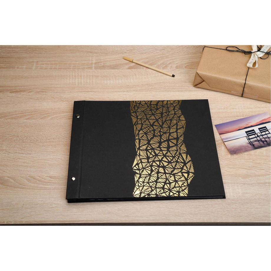 Exacompta Album photo à vis 40 pages noires Aramy  