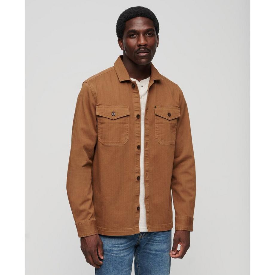 Superdry Merchant Store Chevron Überhemd  