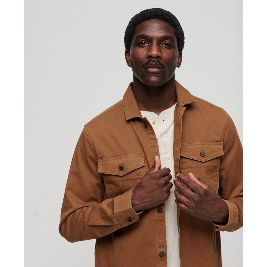 Superdry Merchant Store Chevron Überhemd  