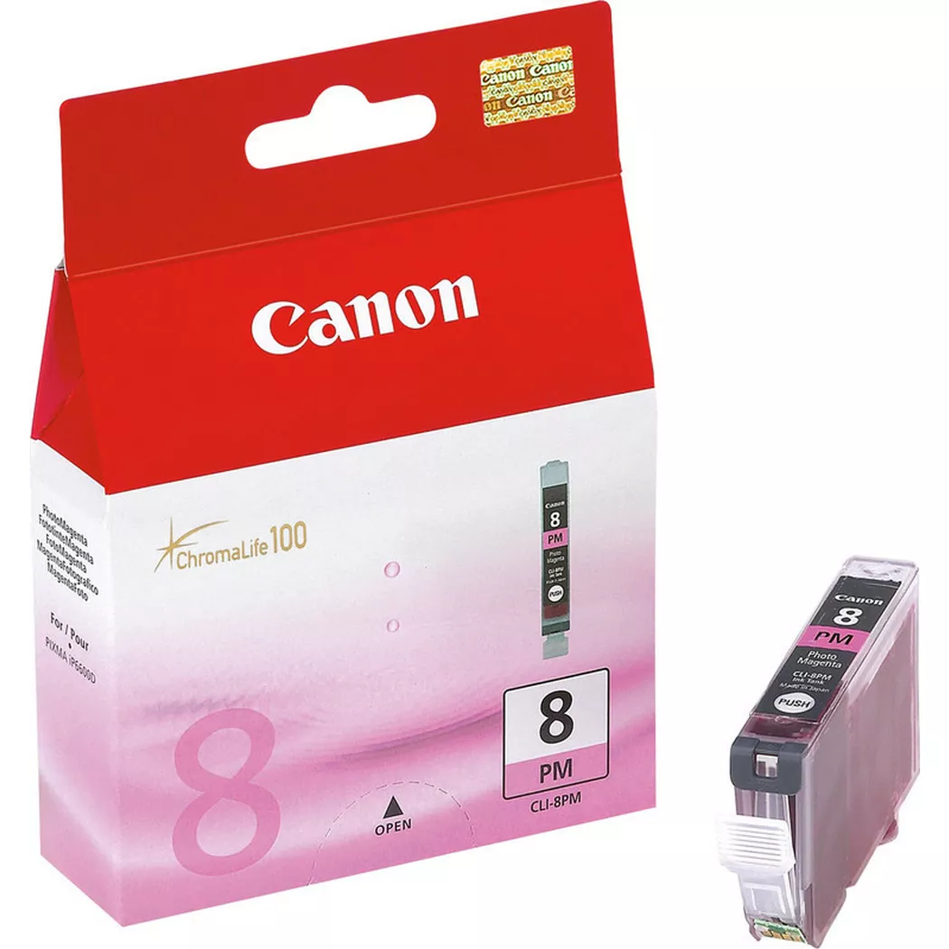 Canon – Tintenpatrone photo magenta CLI-8PM PIXMA iP 6600D 13ml, One Size