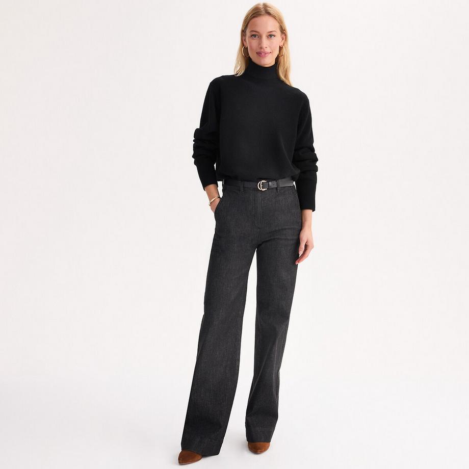 La Redoute Collections Jeans flare in cotone elasticizzato con tasche anteriori  