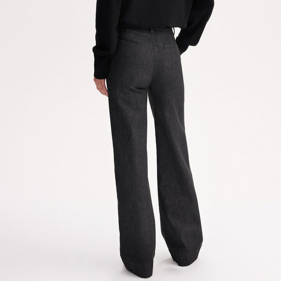 La Redoute Collections Jeans flare in cotone elasticizzato con tasche anteriori  