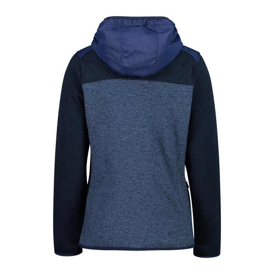 CMP Felpa con cappuccio Maglia Tecnica Jacquard  