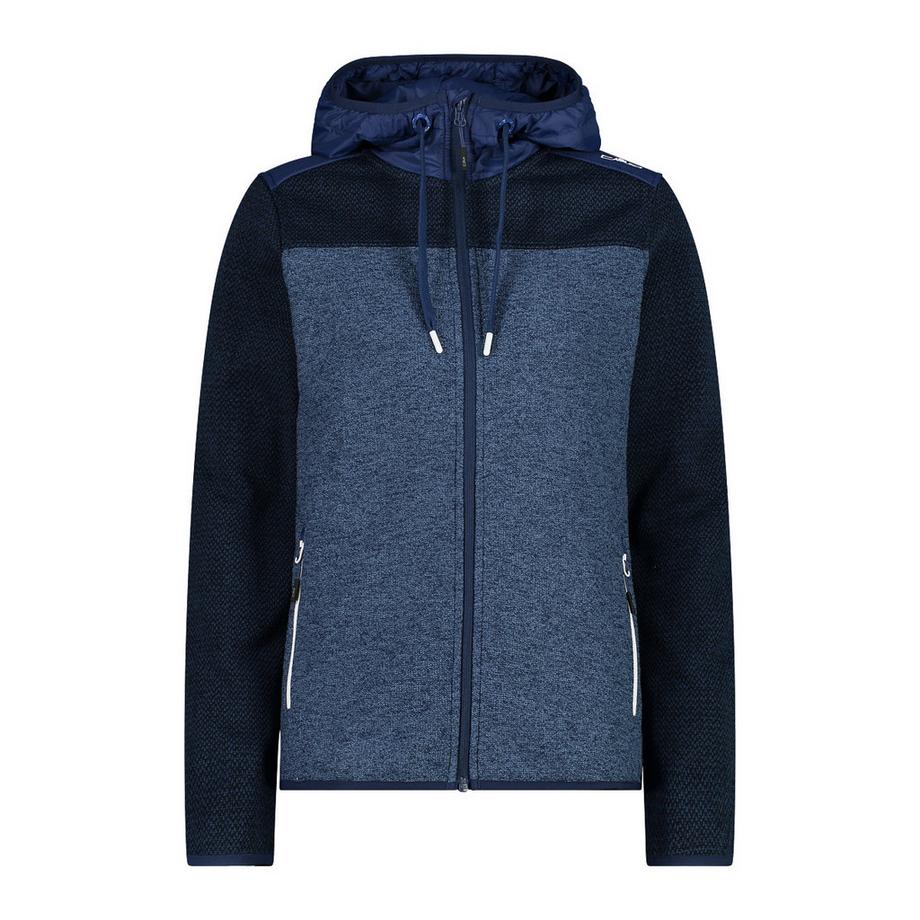 CMP Felpa con cappuccio Maglia Tecnica Jacquard  