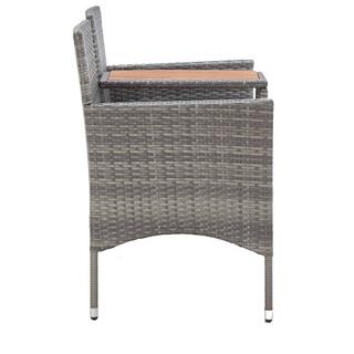 VidaXL Gartenbank poly-rattan  