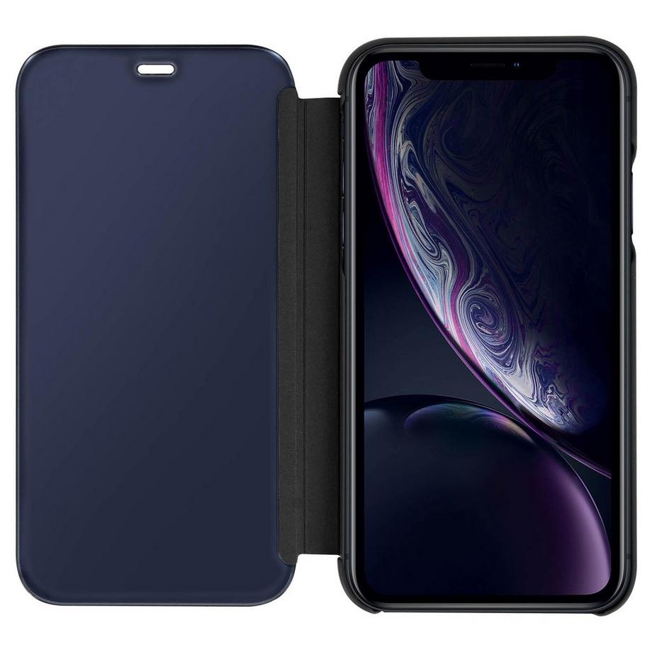 Avizar  Etui clapet effet miroir iPhone XR 