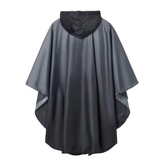 Alopini Mantella Antipioggia con Cappuccio Cerniera Impermeabile Riutilizzabile  