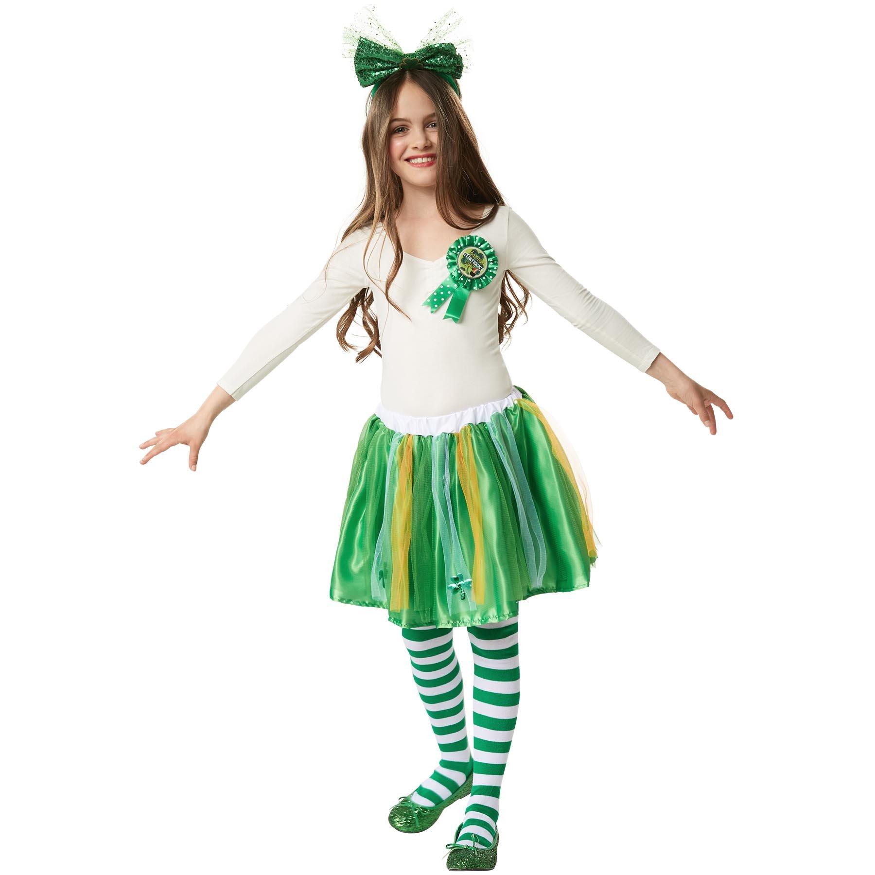 Tectake  St. Patrick's Day Kinder Tutu in Nationalfarben 