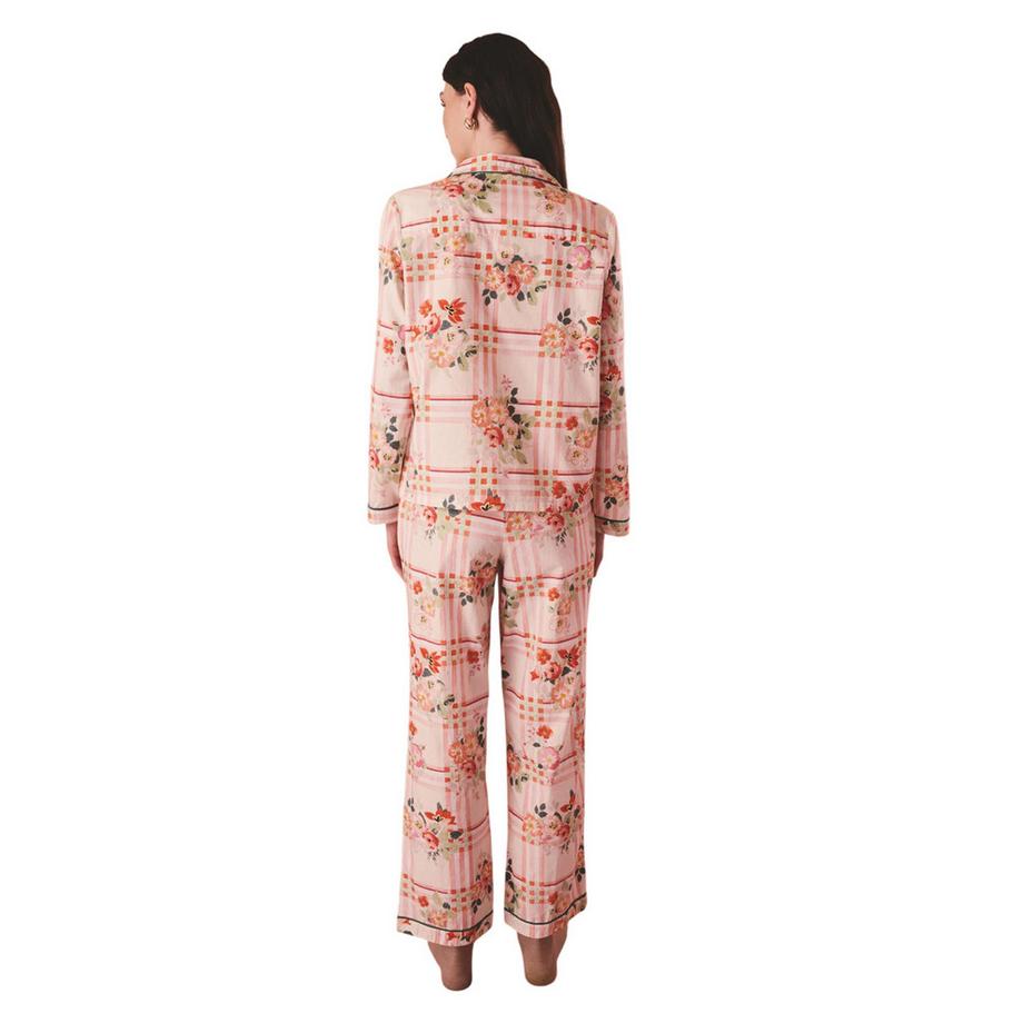 Cath Kidston Pigiama in tessuto a quadri e fiori  