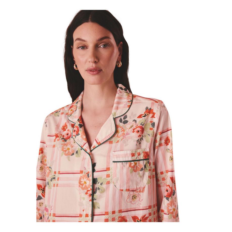Cath Kidston Pigiama in tessuto a quadri e fiori  