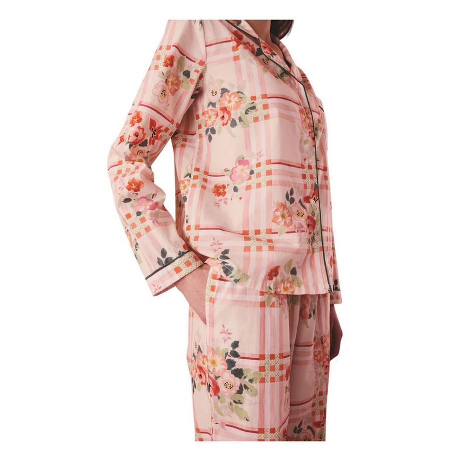 Cath Kidston Pigiama in tessuto a quadri e fiori  