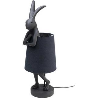 KARE Design Lampe à poser Animal Rabbit noir mat 68  