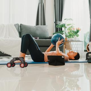 Northix  Ab Roller 4 ruote, tappetino per ginocchia 