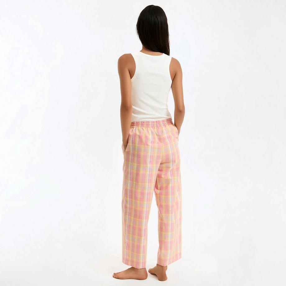 La Redoute Collections Pantalon de Pyjama Court à Carreaux  